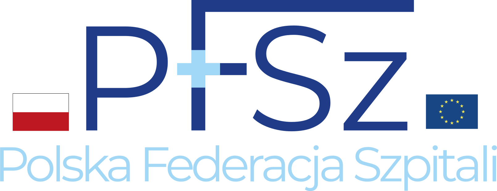 nowe logo PFSz Polska Federacja Szpitali