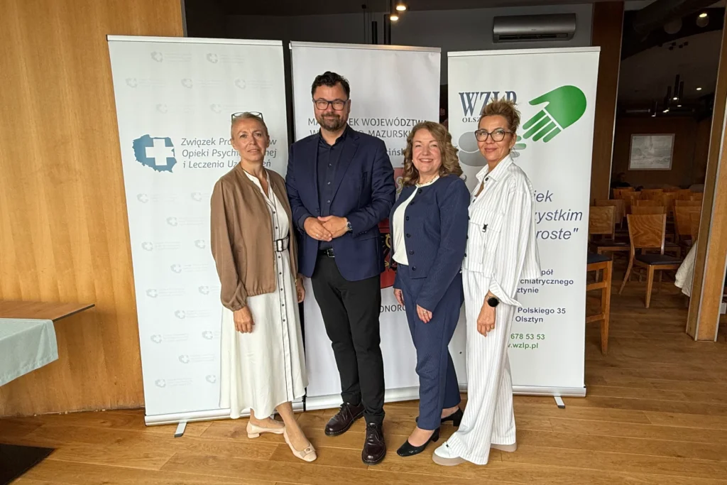 Psychiatria po pilotażu Centrów Zdrowia Psychicznego CZP Konferencja ZPOPiLU w Olsztynie konferencja psychiatryczna leczenie uzależnień system opieki psychiatrycznej w Polsce